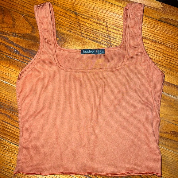 Boohoo Tops - Ribbed Crop Top